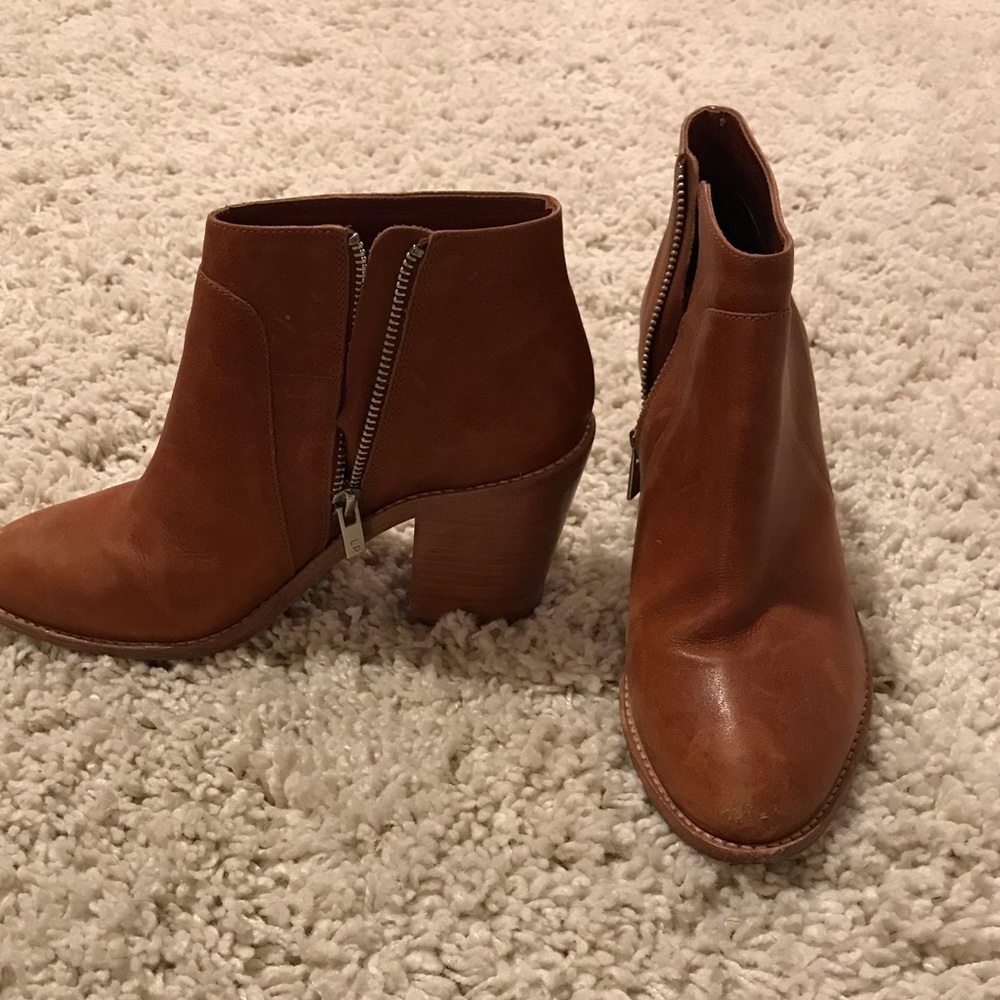 Loeffler Randall Cognac Felix Boot - Picture 3 of 5